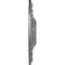 Ekena Millwork Tristan Ceiling Medallion (Fits Canopies up to 5 1/2"), Hand-Painted Silver, 26"OD x 3"P CM26TNSLS - alternate 2